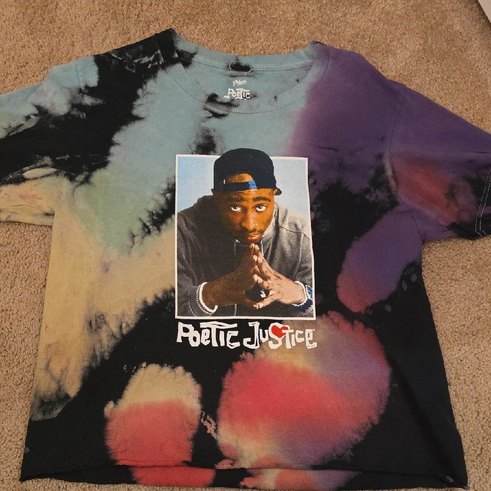 Poetic Justice Tie-Dye Short Sleeve Tee